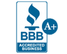 BBB A+ Rating Badge